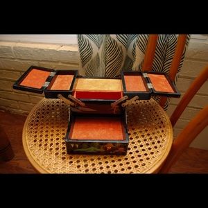 Beautiful vintage Japanese Jewelry Music Box